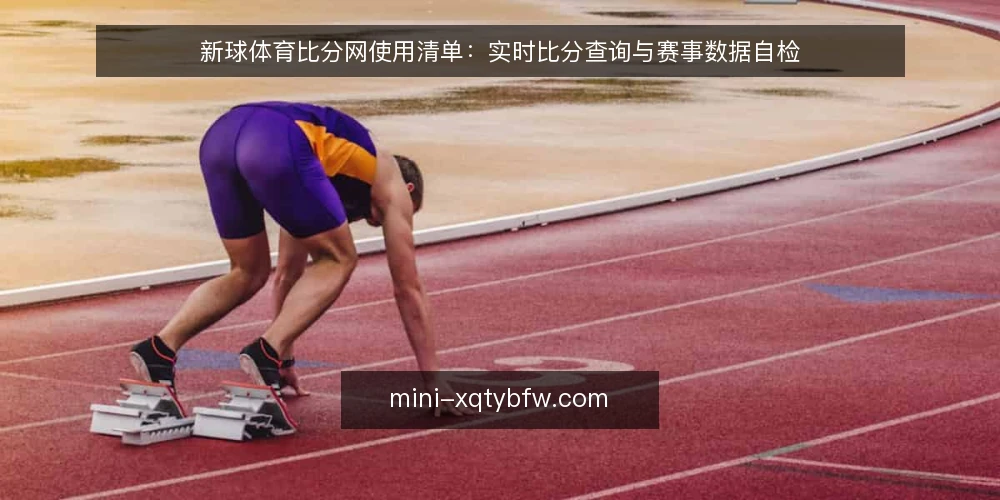新球体育比分网使用清单：实时比分查询与赛事数据自检 — 为什么现在做一次使用审计 配图